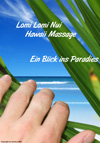 Broschüre Wellness Massagen Fobbe zur Lomi Lomi Massage