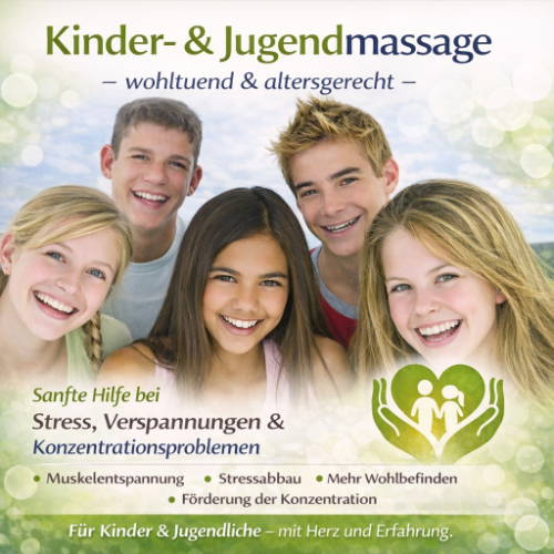 Kinder- und Jugendmassage
