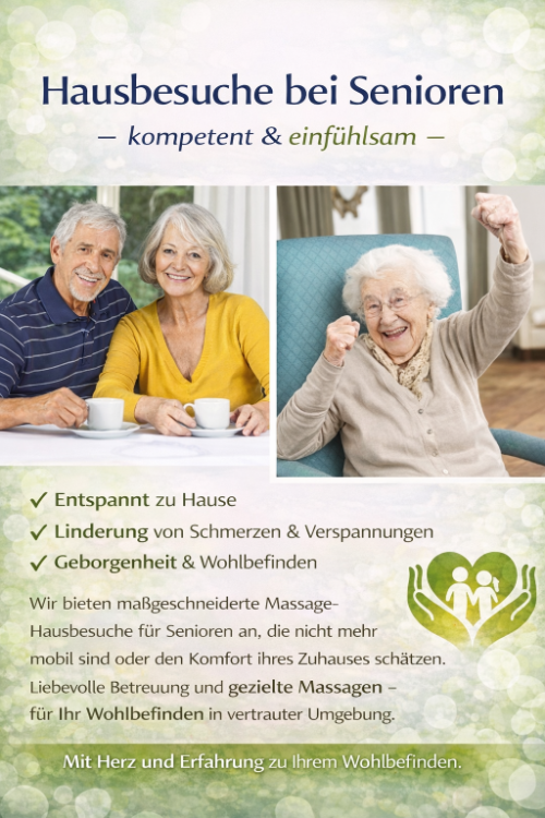 ausgewählte Massagen auch als Hausbesuch in Menden und Umgebung