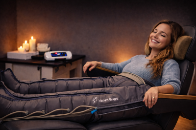 Moderne Kompressionstherapie verbindet Entlastung, Ästhetik und Regeneration Moderne Kompressionstherapie verbindet Entlastung, Ästhetik und Regeneration
